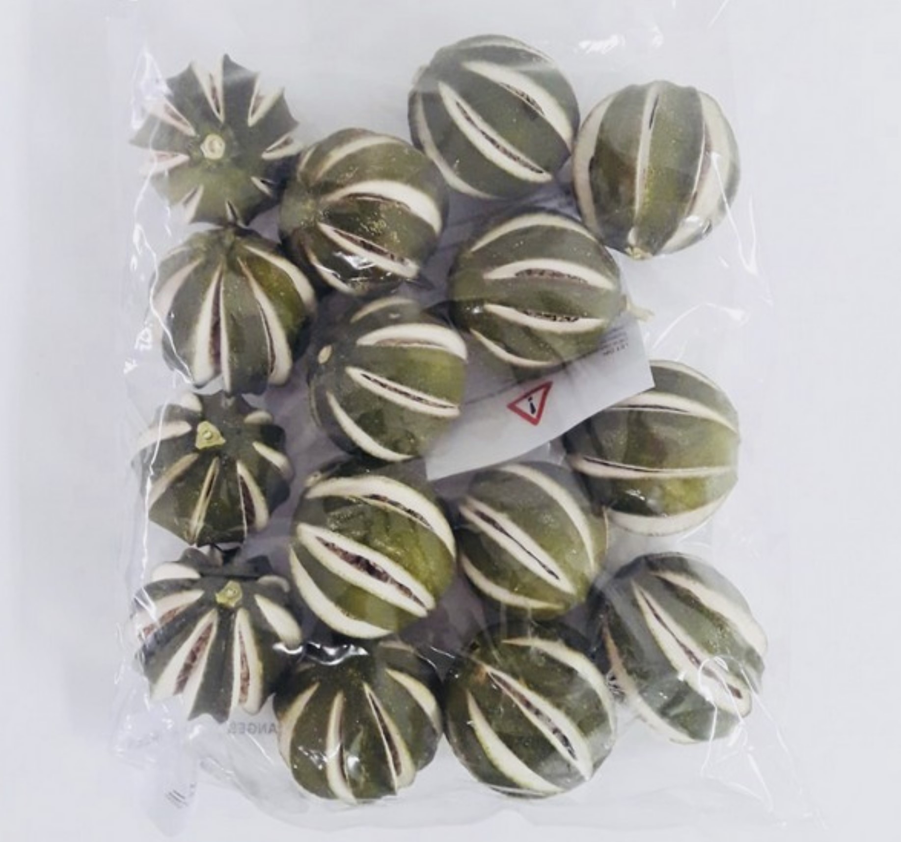 Fruit oranges round green 250gr