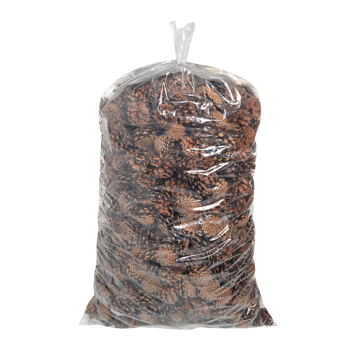 Декор шишки сосны в мешке, 10 кг