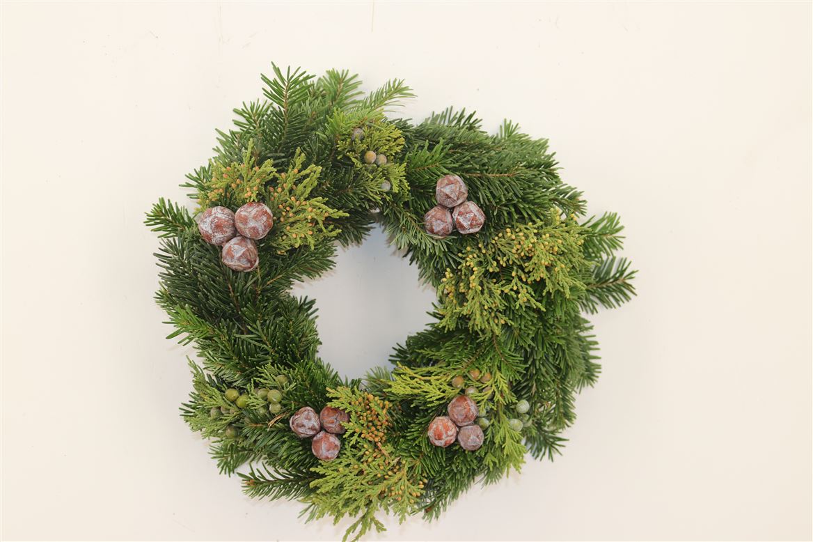 Венок адвент нордман в Новосибирске