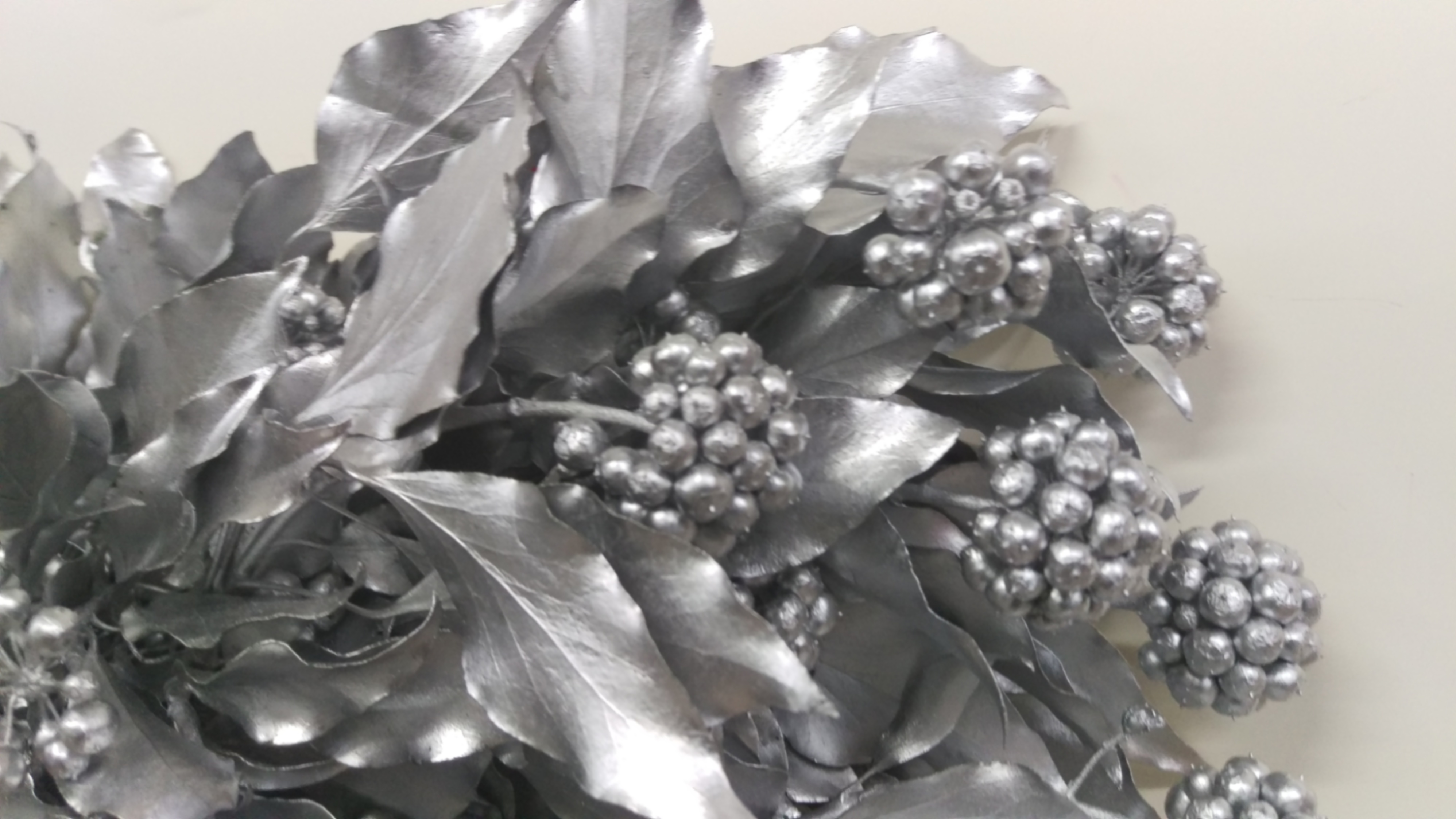 Хедера краш. берри серебряный металлик в Москве