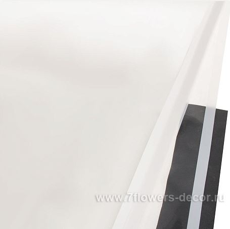 Набор прозрачной пленки  с цветной окантовкой, 58х58 см, 53 mic (20шт) Белый