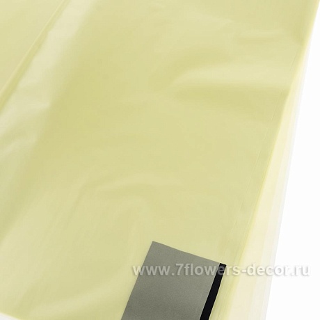 Набор прозрачной цветной пленки "Момент", 53 mic, 58x58 см (20шт) Желтый-кремовый