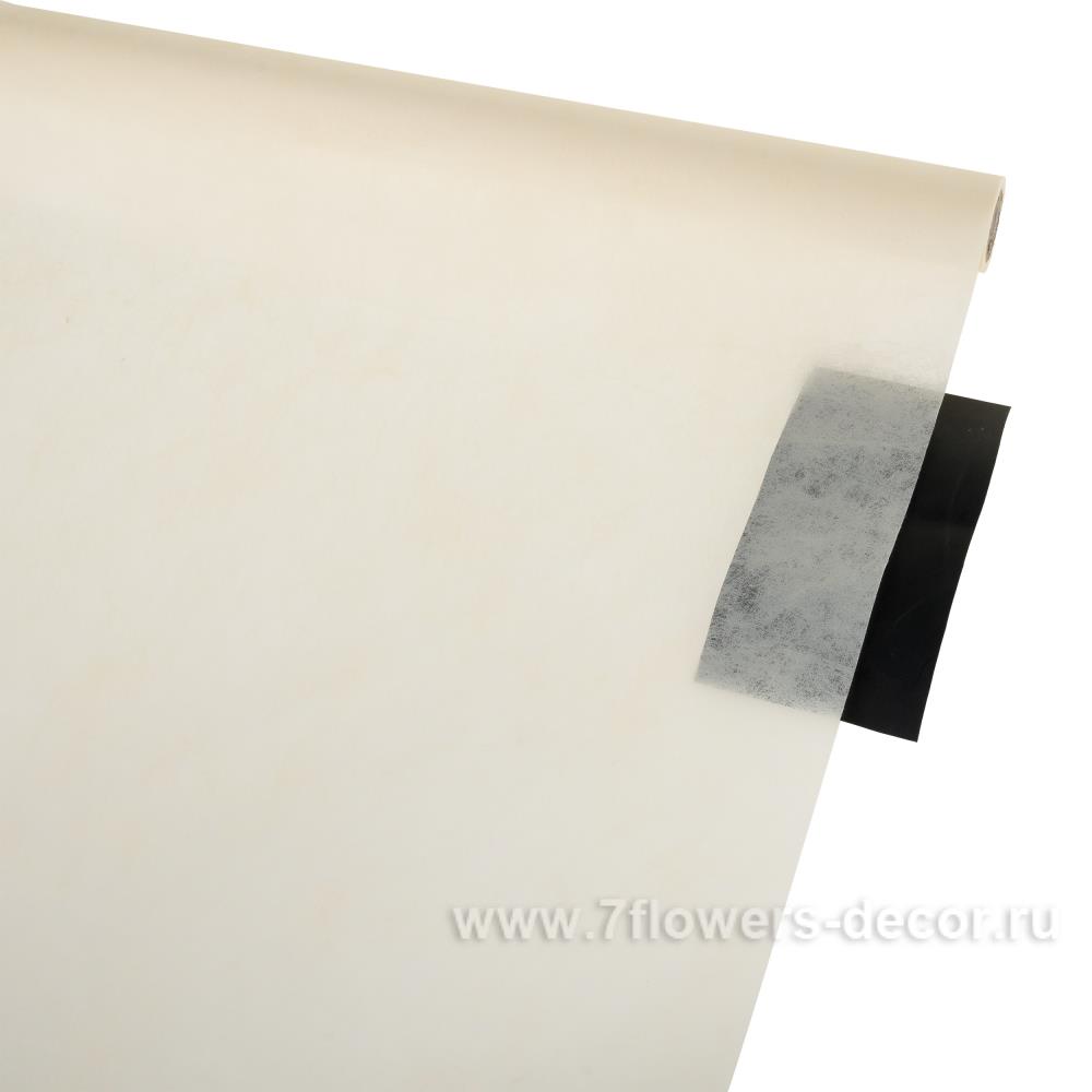 Упаковочная бумага тишью водостойкая , 58 смх10 ярд Бежевый