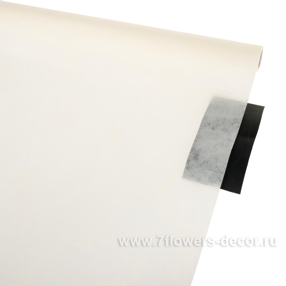 Упаковочная бумага тишью водостойкая , 58 смх10 ярд кремовый