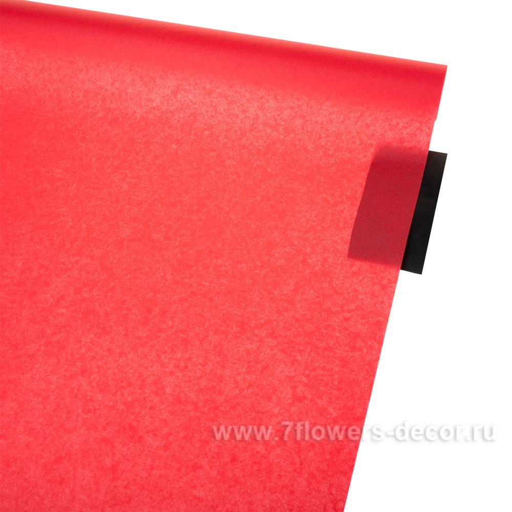 Упаковочная бумага тишью, 50 смх50 м Красный