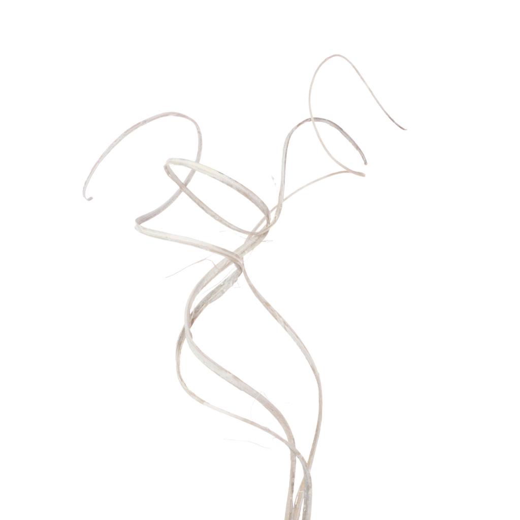 Декор спирали на штекере белые